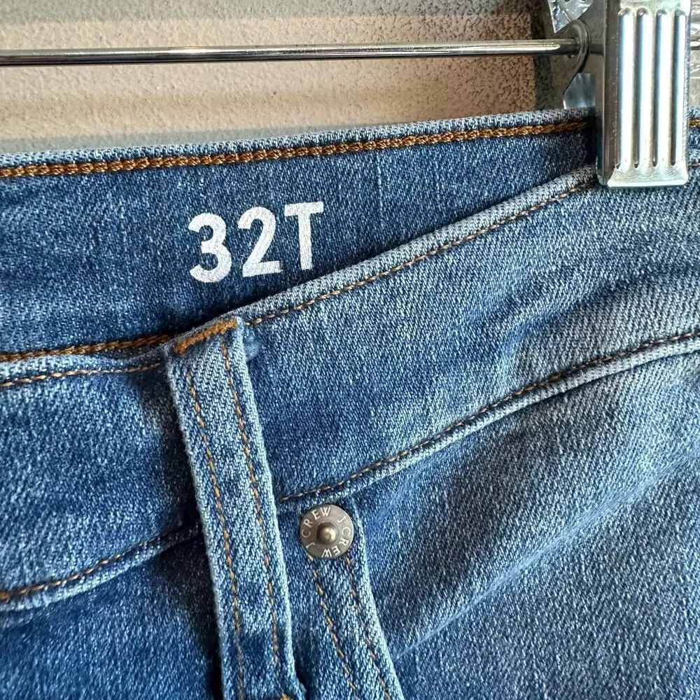 J. Crew TALL Vintage Slim Straight Jeans 32T